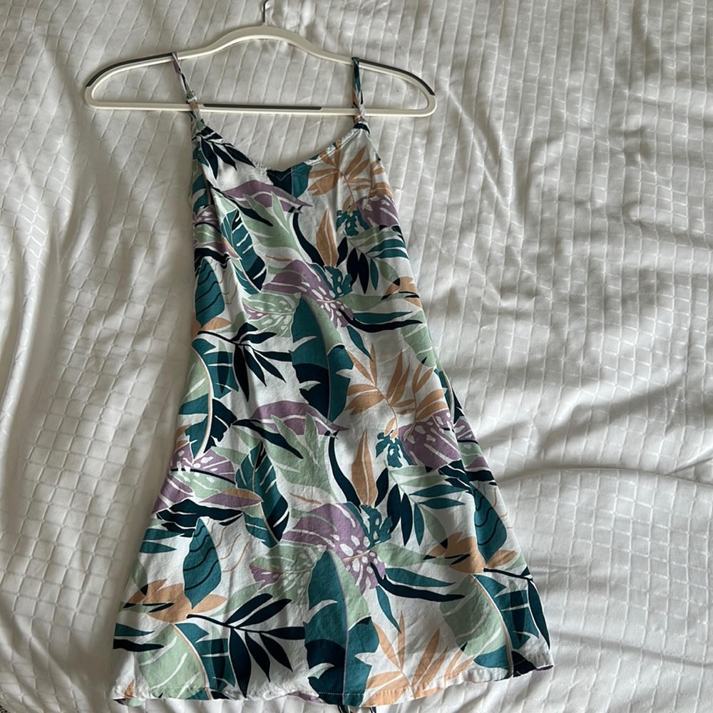 Roxy floral dress/coverup